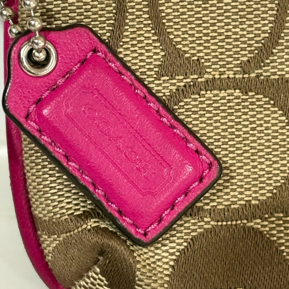 Coach legacy purse combo with matching wristlet - Picture 4 of 16